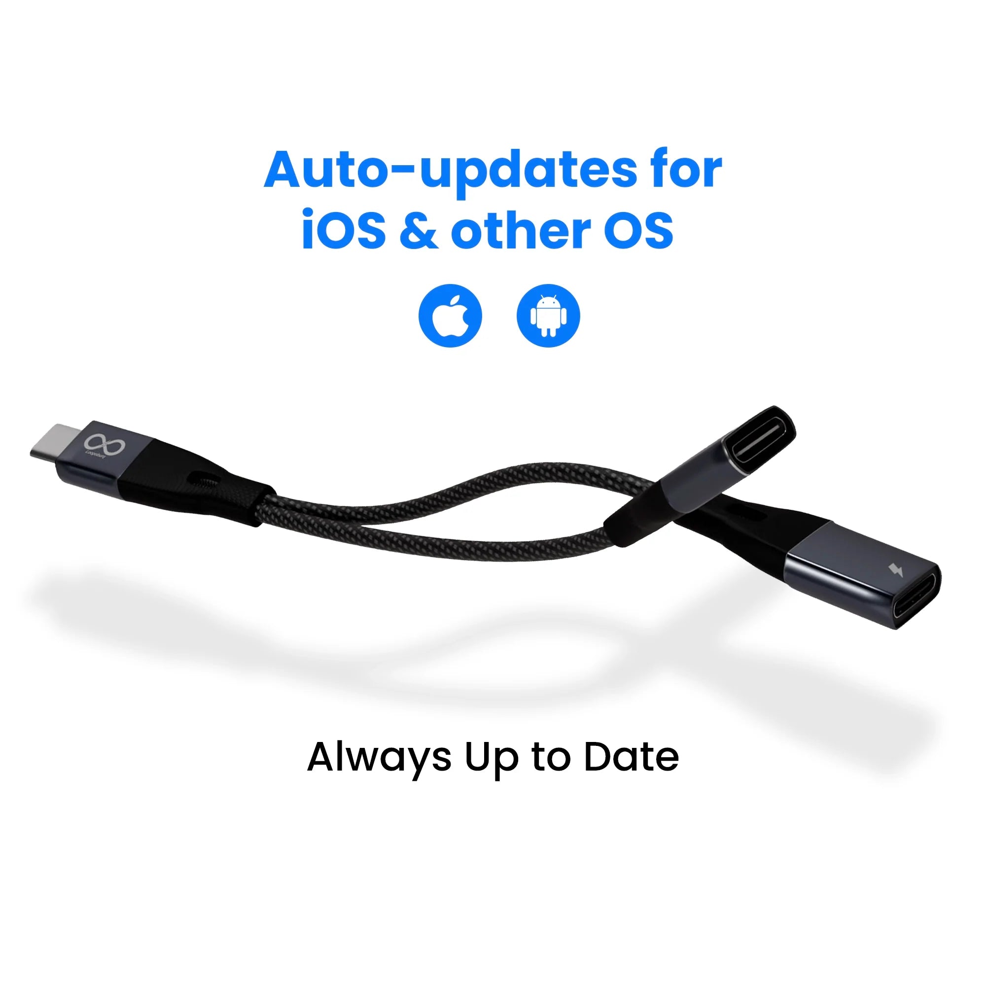 2-in-1 USB-C Audio & Charging Adapter with 60W fast charging