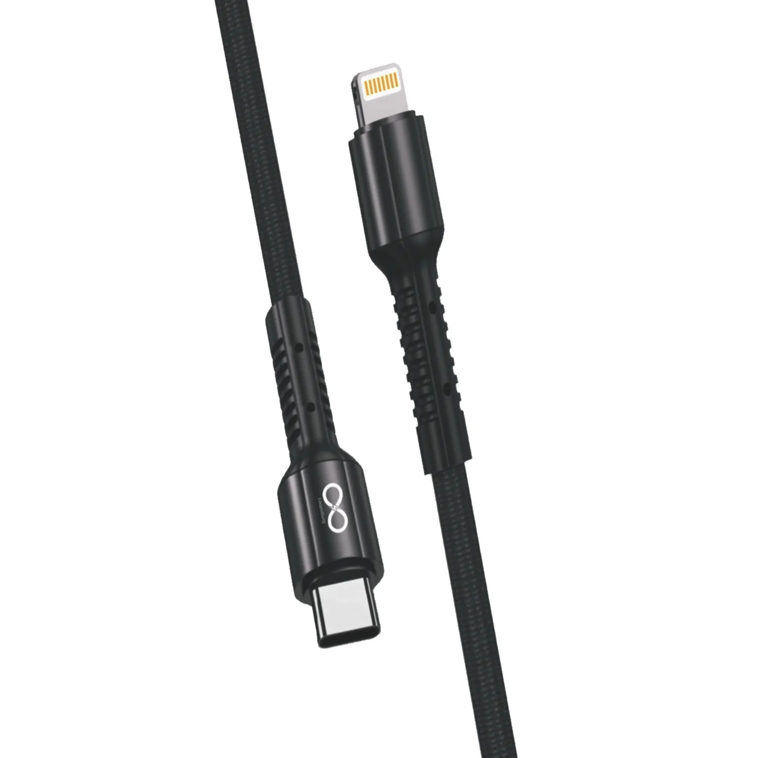 PD 20W Type-C to Lightning Nylon Braided Fast Charging Cable with tested 30000 bends