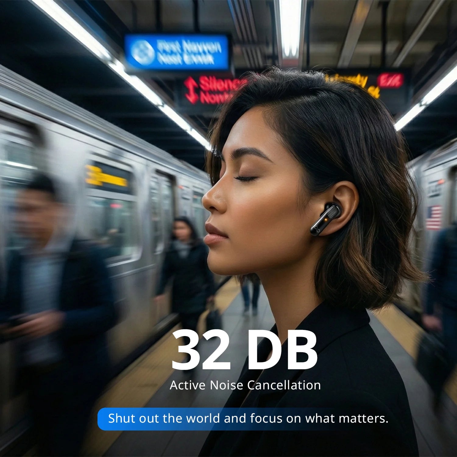 Rover wireless earbuds with ANC & ENC